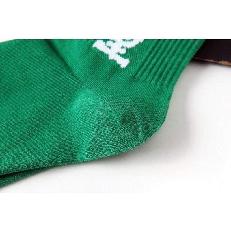 socks - Hope-Fueled Comfort Socks - Letter Print by Imaphotic