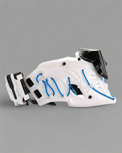 Illuminated Ninja Half Mask - futuristic style mask - Illuminated Ninja Half Mask for Futuristic Fashion - View 8