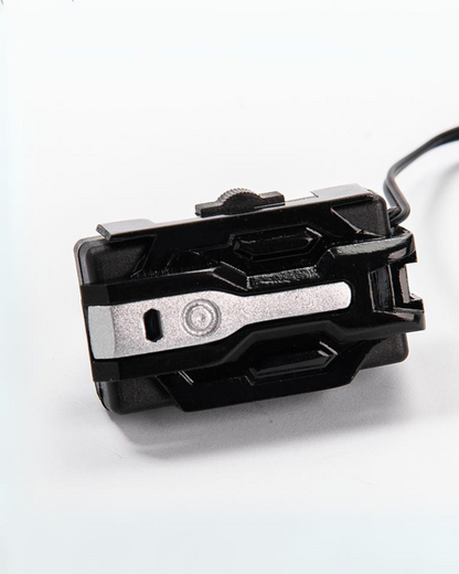 Illuminated Ninja Half Mask -  illuminated mask - Illuminated Ninja Half Mask for Futuristic Fashion - View 12