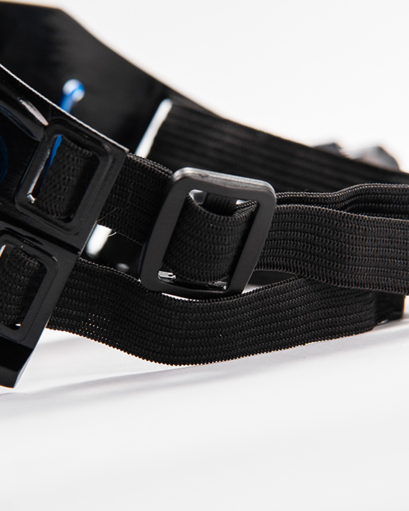 Illuminated Ninja Half Mask -  techwear - Illuminated Ninja Half Mask for Futuristic Fashion - View 14