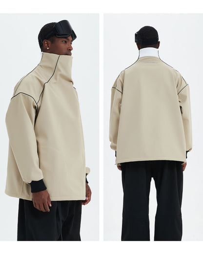 Insulated High-Neck Ski Sweatshirt -  high-neck - Waterproof Insulated High-Neck Ski Sweatshirt - View 4