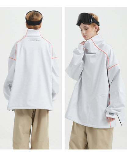 Insulated High-Neck Ski Sweatshirt -  high-neck sweatshirt - Waterproof Insulated High-Neck Ski Sweatshirt - View 5