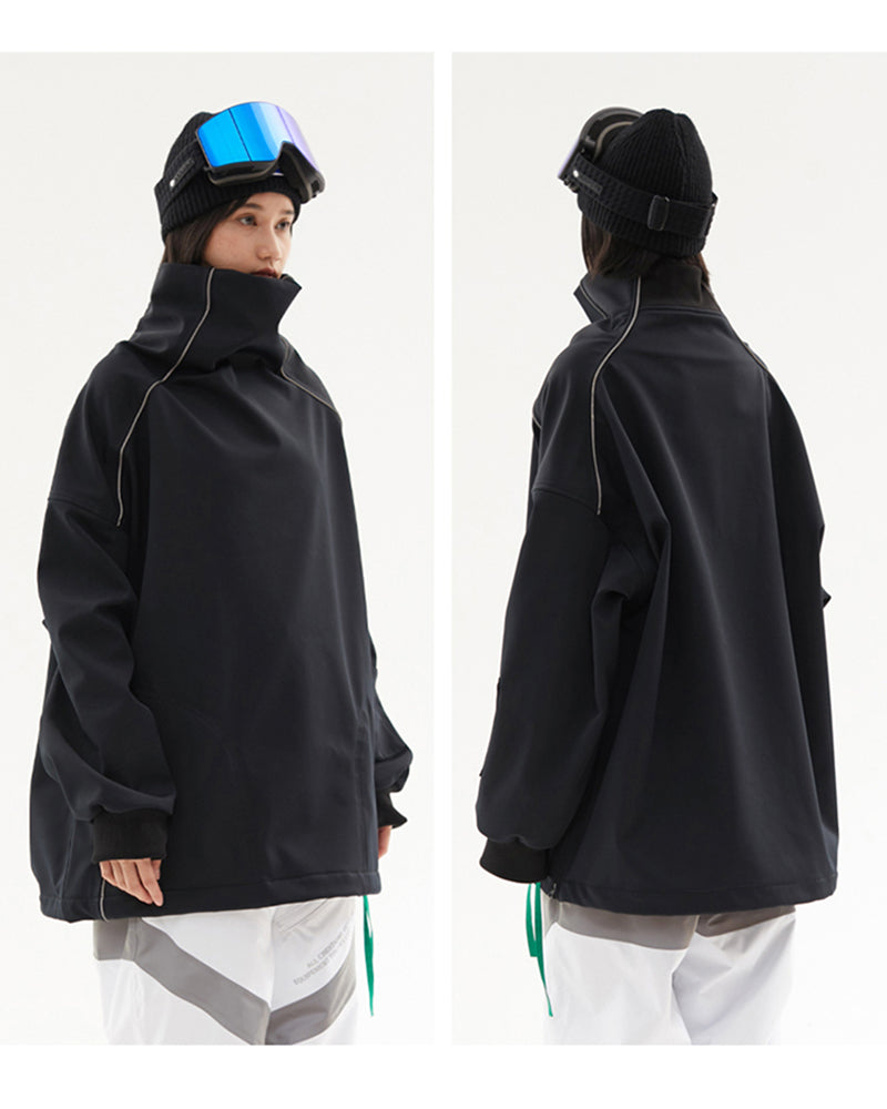 Insulated High-Neck Ski Sweatshirt -  insulated - Waterproof Insulated High-Neck Ski Sweatshirt - View 6