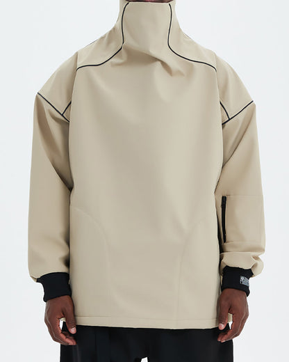Insulated High-Neck Ski Sweatshirt -  waterproof - Waterproof Insulated High-Neck Ski Sweatshirt - View 8