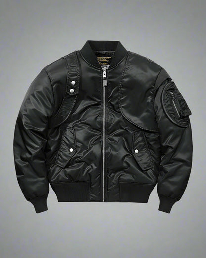 Insulated Winter Bomber Jacket - bomber jacket - Insulated Winter Bomber Jacket for Urban Comfort - Main view