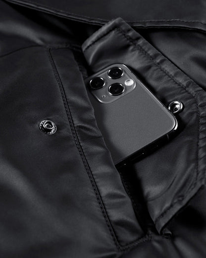 Insulated Winter Bomber Jacket -  techwear - Insulated Winter Bomber Jacket for Urban Comfort - View 5