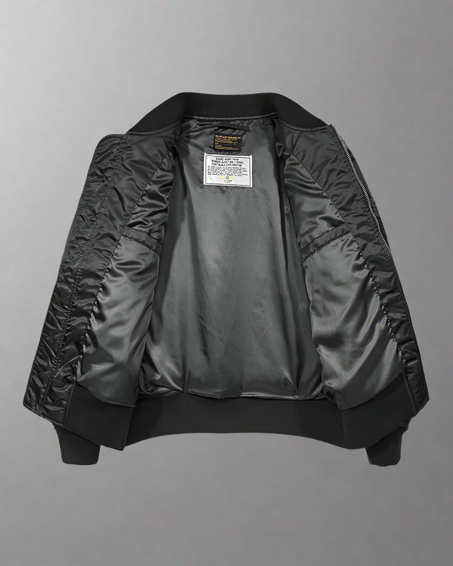 Insulated Winter Bomber Jacket - winter techwear - Insulated Winter Bomber Jacket for Urban Comfort - View 3