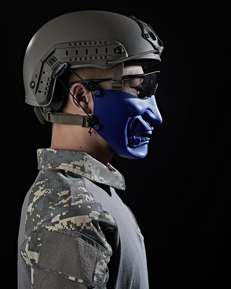 Intriguing Oni Half Face Mask -  tactical mask - Oni Half Face Mask for Tactical and Cosplay Events - View 7