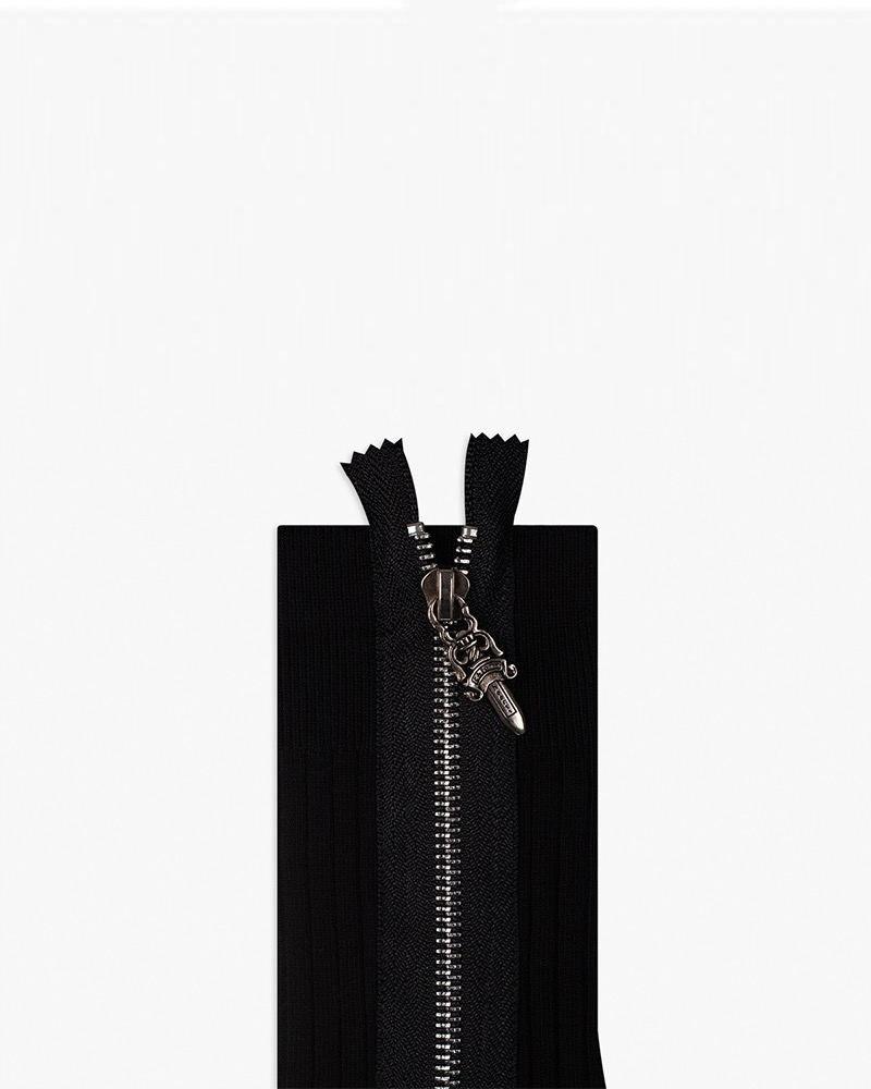 Samurai-Inspired Zippered Sports Socks