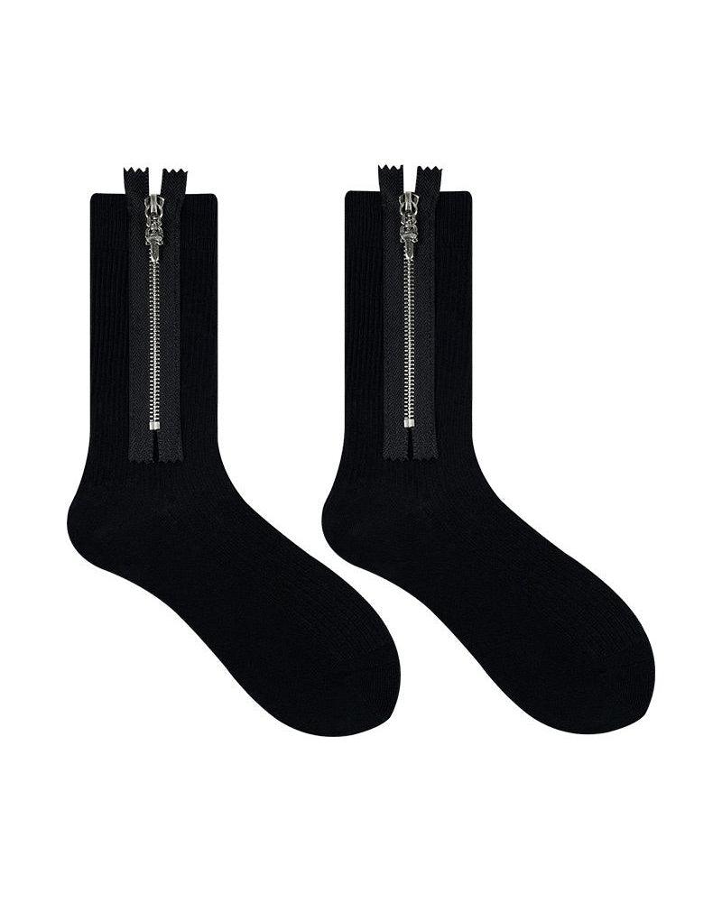 Samurai-Inspired Zippered Sports Socks