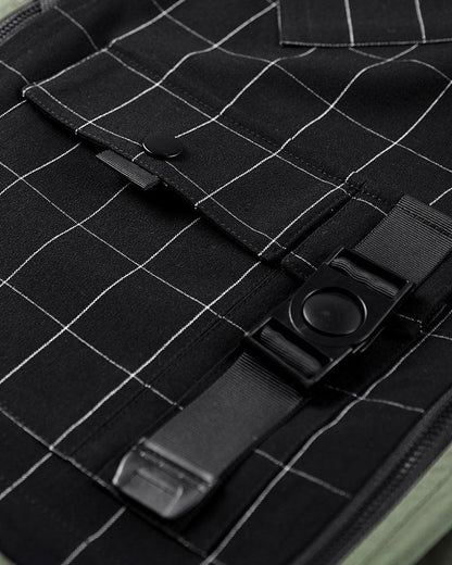 Layered Techwear Style Shirt -  tactical shirt - Urban Tactical Techwear Shirt with Functional Pockets - View 6