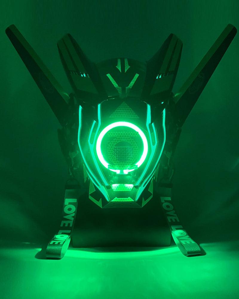 LED Cyberpunk Warrior Helmet -  led helmet - LED Cyberpunk Warrior Helmet for Futuristic Style - View 13