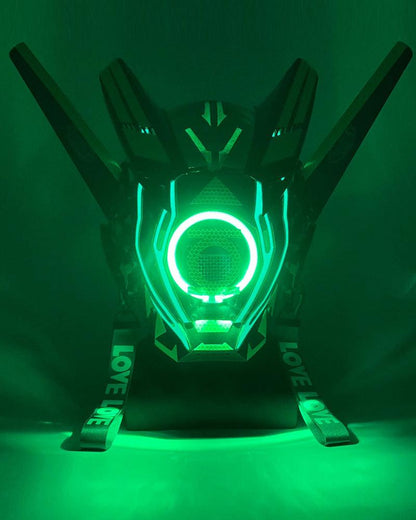 LED Cyberpunk Warrior Helmet -  led helmet - LED Cyberpunk Warrior Helmet for Futuristic Style - View 13