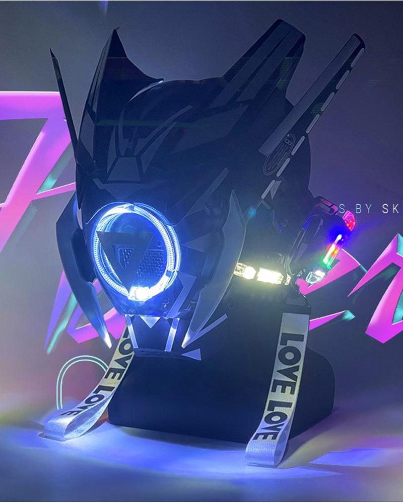 LED Cyberpunk Warrior Helmet - cyberpunk helmet - LED Cyberpunk Warrior Helmet for Futuristic Style - View 15
