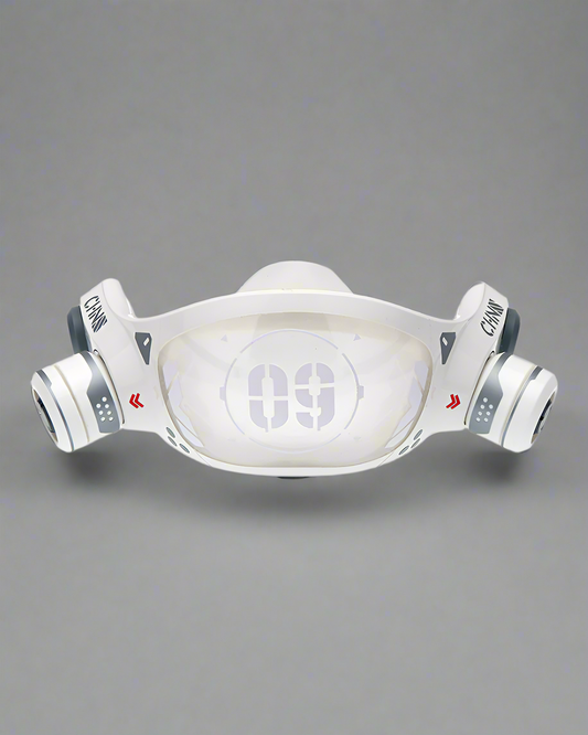 LED Glow Mech Armor Mask - cosplay mask - LED Glow Mech Armor Mask for Cyberpunk Cosplay - Main view