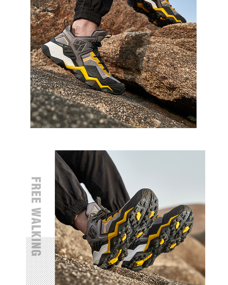Lightweight Hiking Climbing Sneakers -  breathable hiking footwear - Lightweight Hiking Sneakers for All Terrain Adventures - View 4
