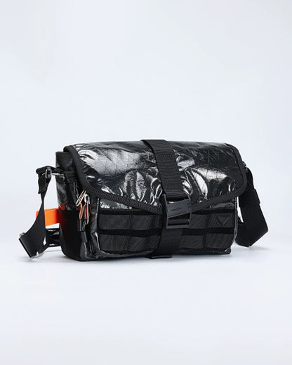 Magnetic Snap Waterproof Messenger Bag -  black bag - Magnetic Snap Waterproof Messenger Bag for Daily Use - View 11