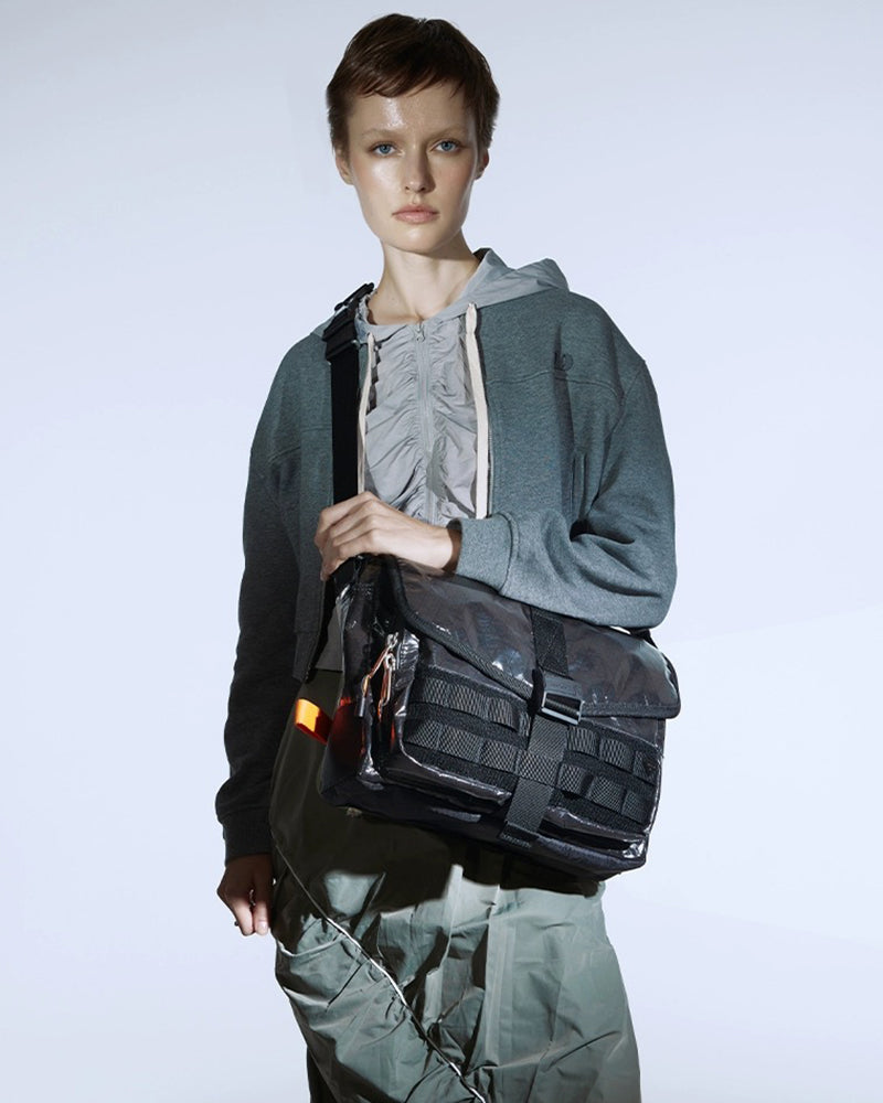 Magnetic Snap Waterproof Messenger Bag - messenger bag - Magnetic Snap Waterproof Messenger Bag for Daily Use - View 9