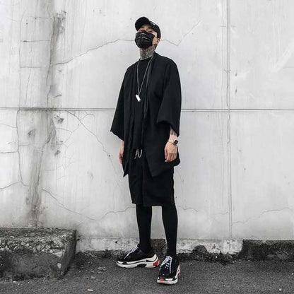 Majestic Dragon Kimono Wrap -  fashion - Majestic Dragon Kimono Wrap for Effortless Elegance - View 5