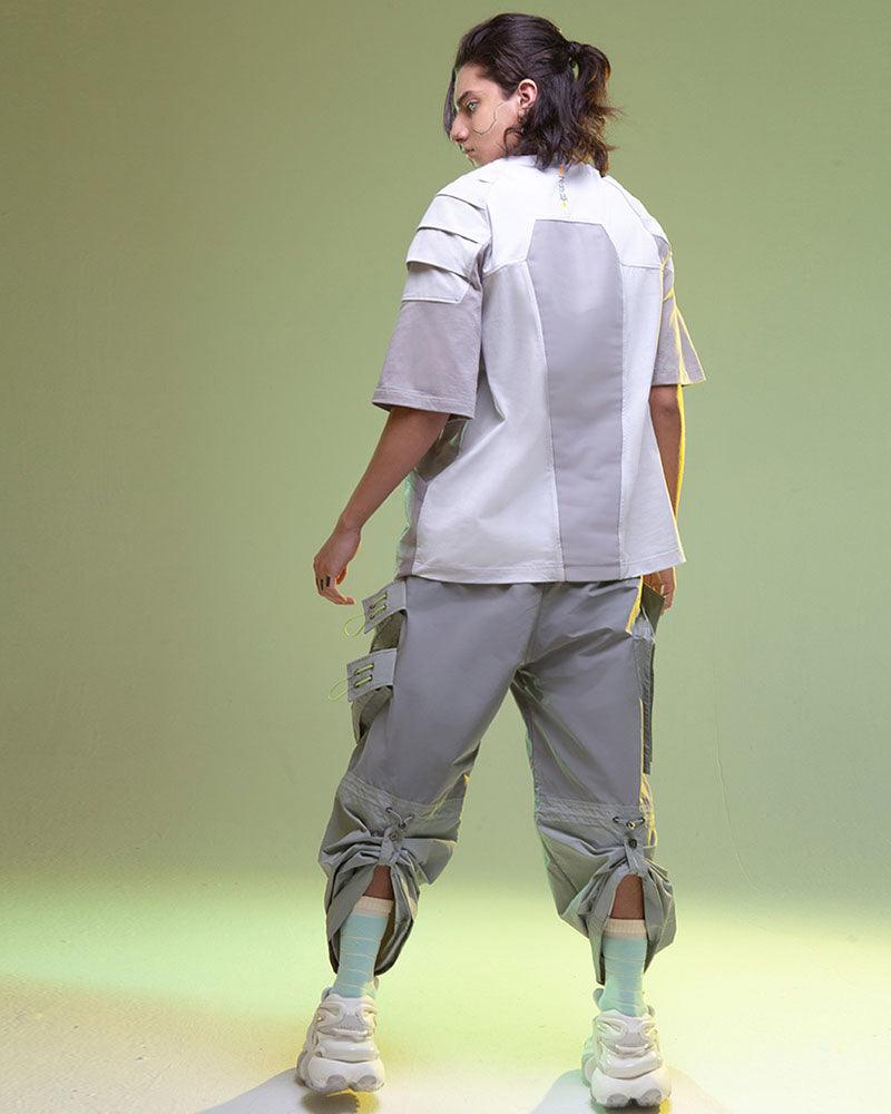 Mech Patch Cyberpunk Tee -  mechanical patch - Cyberpunk-Inspired Mech Patch Unisex Tee - View 15