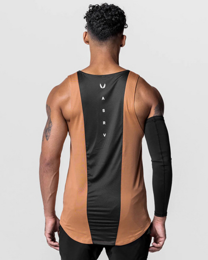 Men's Sleek Sleeveless Tech Tank Top -  men's activewear - Men's Sleeveless Tech Tank Top for Comfortable Workouts - View 4