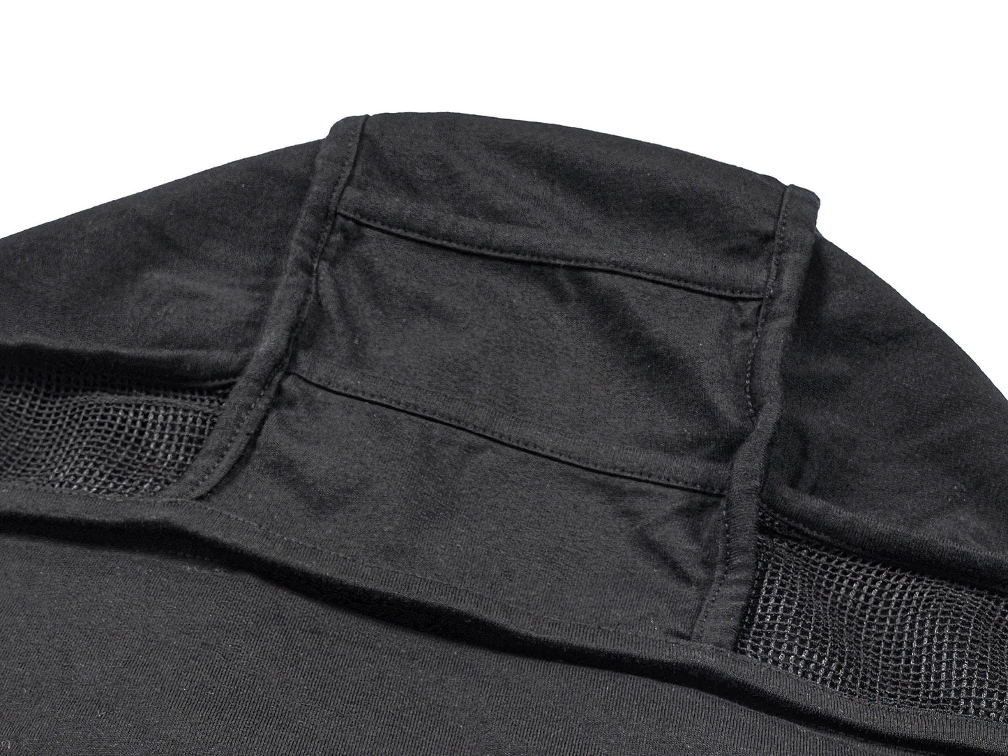 Mesh-Spliced Long Strap Durag -  stylish durag - Breathable Mesh-Spliced Long Strap Durag for Comfort - View 6