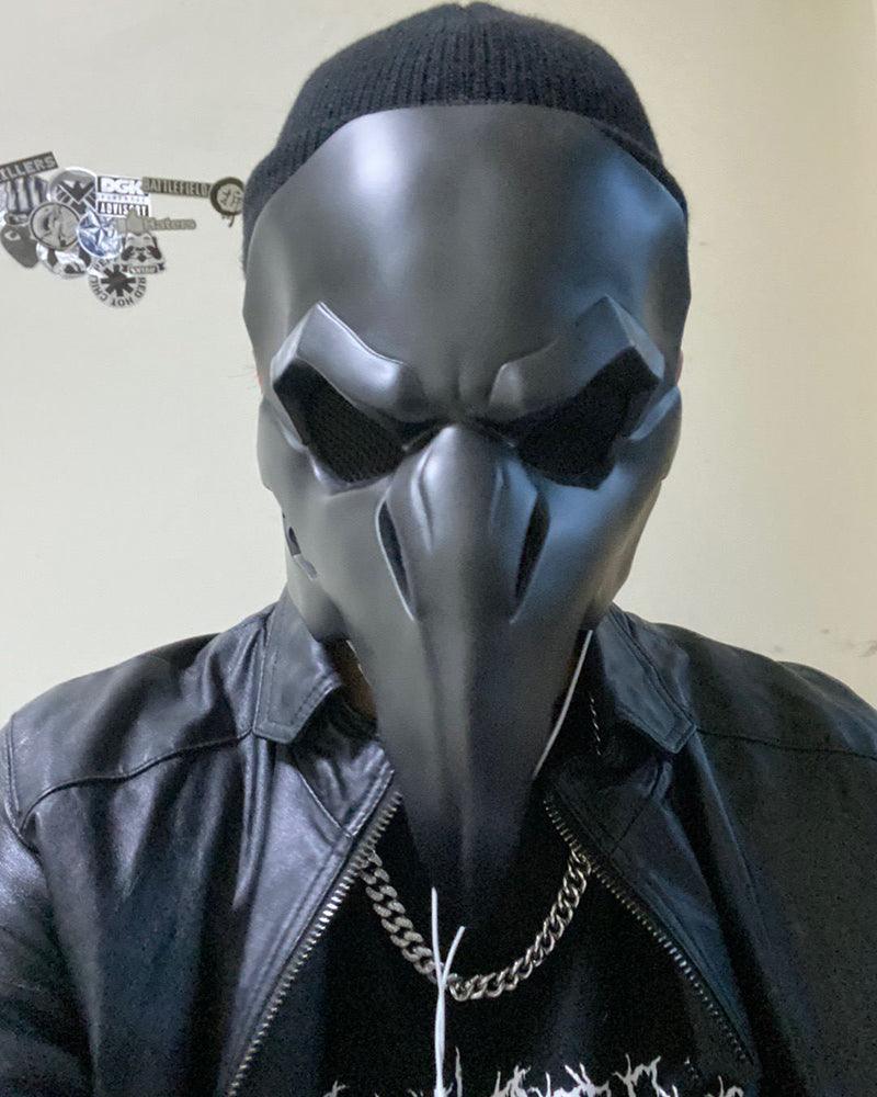 Mysterious Crow Cosplay Mask - crow mask - Mysterious Crow Cosplay Mask for Techwear Enthusiasts - View 2