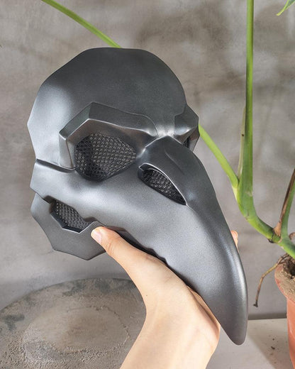 Mysterious Crow Cosplay Mask - crow mask - Mysterious Crow Cosplay Mask for Techwear Enthusiasts - View 8