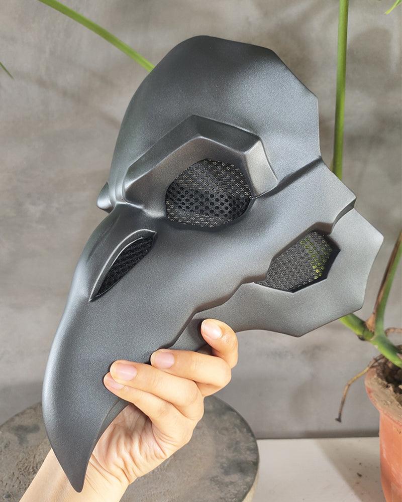 Mysterious Crow Cosplay Mask -  techwear accessory - Mysterious Crow Cosplay Mask for Techwear Enthusiasts - View 6