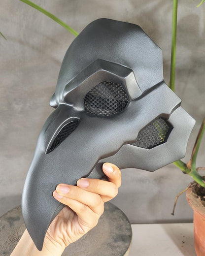 Mysterious Crow Cosplay Mask -  techwear accessory - Mysterious Crow Cosplay Mask for Techwear Enthusiasts - View 6