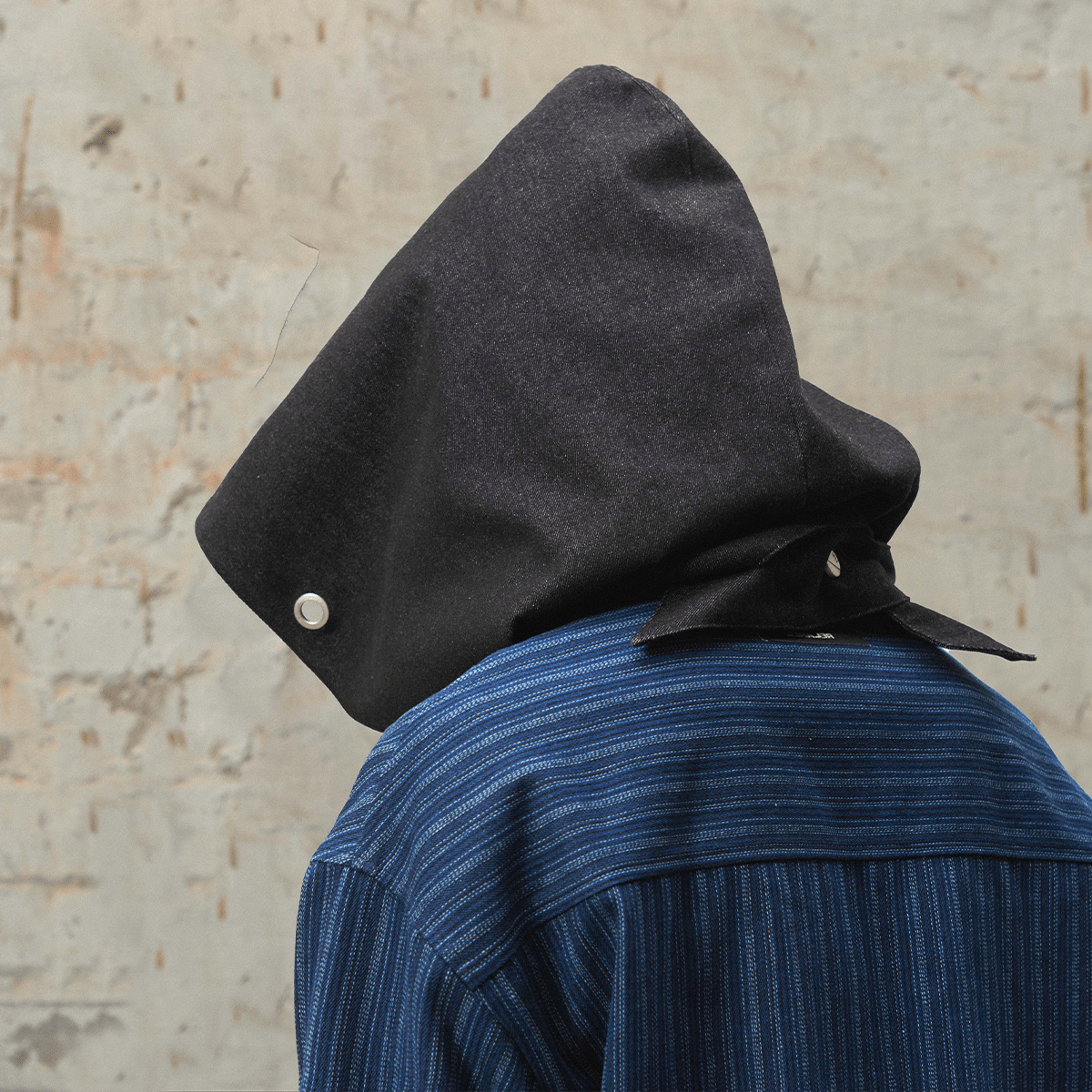 Mystic Shadow Masked Hoodie -  comfortable everyday wear - Punk-Style Shadow Masked Hoodie for Bold Looks - View 3