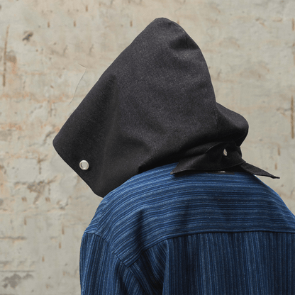 Mystic Shadow Masked Hoodie -  comfortable everyday wear - Punk-Style Shadow Masked Hoodie for Bold Looks - View 3