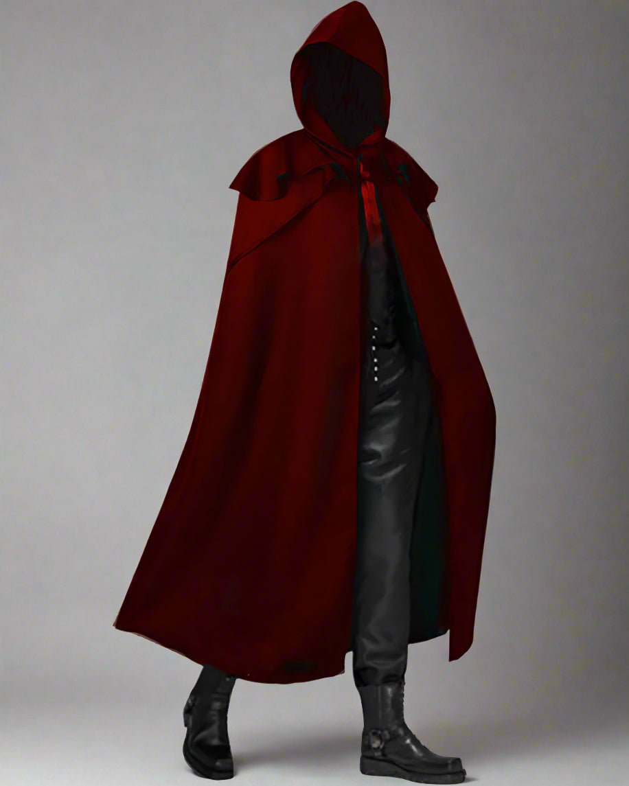 Mystical Gothic Hooded Cloak - BEST SELLERS - Mystical Gothic Hooded Cloak for Themed Events - Main view