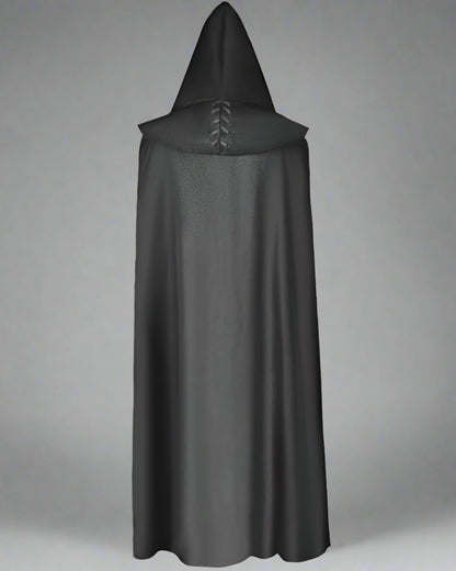 Mystical Gothic Hooded Cloak -  techwear clothing - Mystical Gothic Hooded Cloak for Themed Events - View 6
