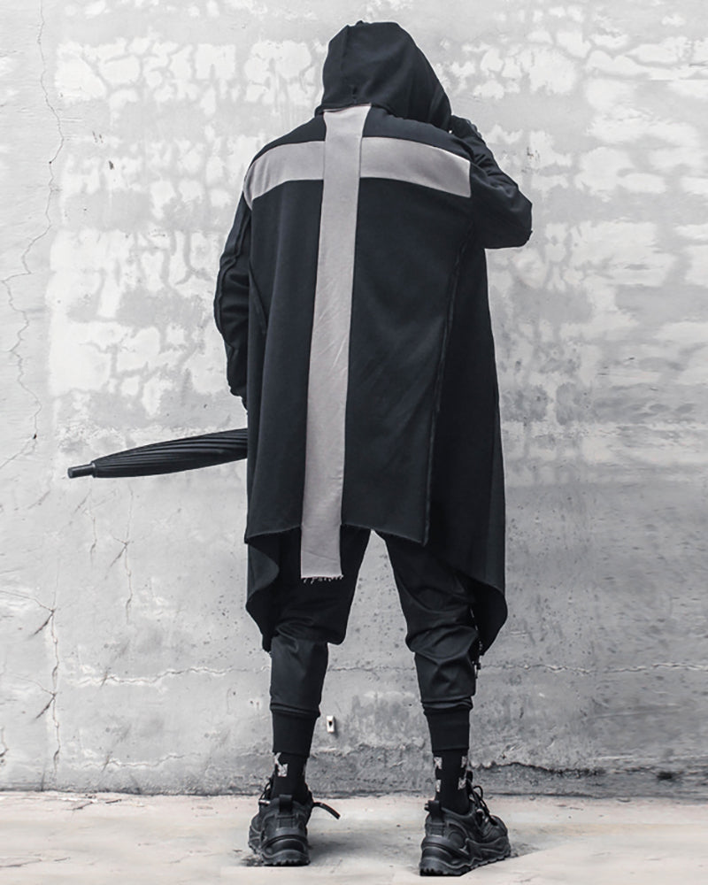 Mystical Ninja Long Cape Coat -  durable long coat - Ninja-Inspired Long Cape Coat for Comfortable Layering - View 4