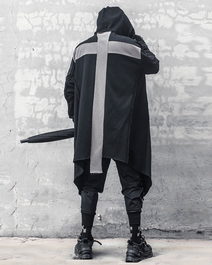 Mystical Ninja Long Cape Coat -  durable long coat - Ninja-Inspired Long Cape Coat for Comfortable Layering - View 4