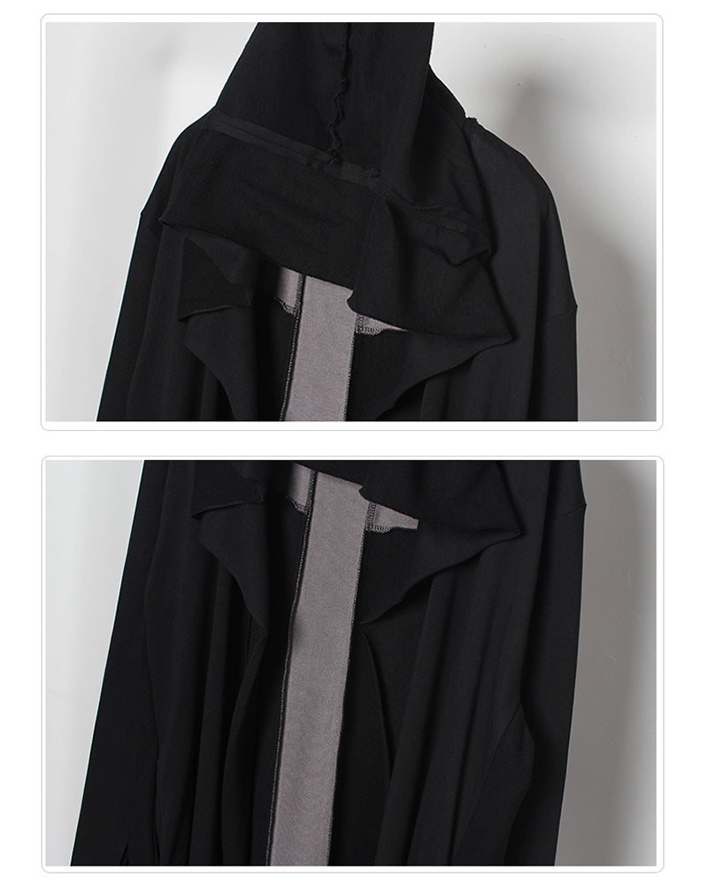 Mystical Ninja Long Cape Coat - ninja coat - Ninja-Inspired Long Cape Coat for Comfortable Layering - View 8