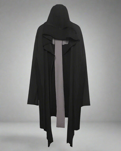 Mystical Ninja Long Cape Coat -  techwear fashion - Ninja-Inspired Long Cape Coat for Comfortable Layering - View 7