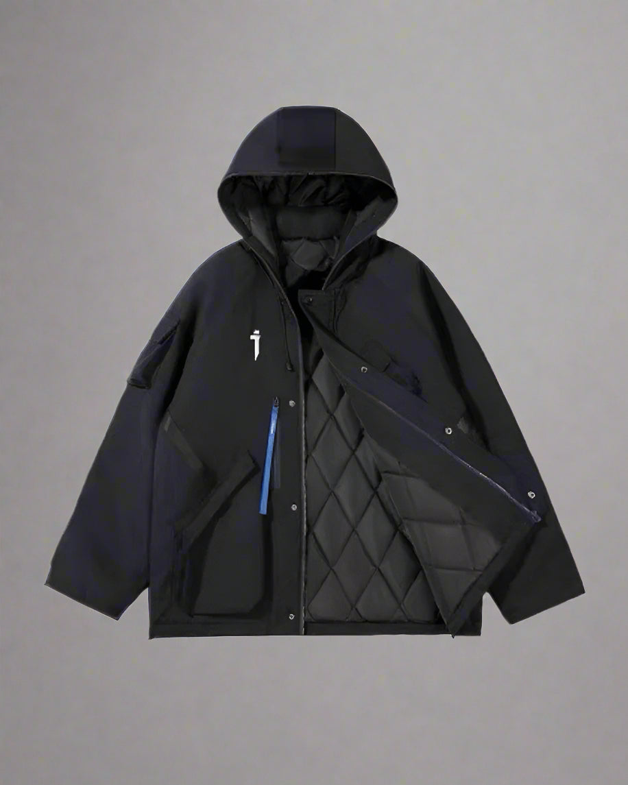 Neon Cyberpunk Hooded Jacket -  comfortable durable jacket - Neon Cyberpunk Hooded Jacket for Urban Adventures - View 19