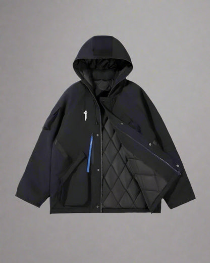 Neon Cyberpunk Hooded Jacket -  comfortable durable jacket - Neon Cyberpunk Hooded Jacket for Urban Adventures - View 19