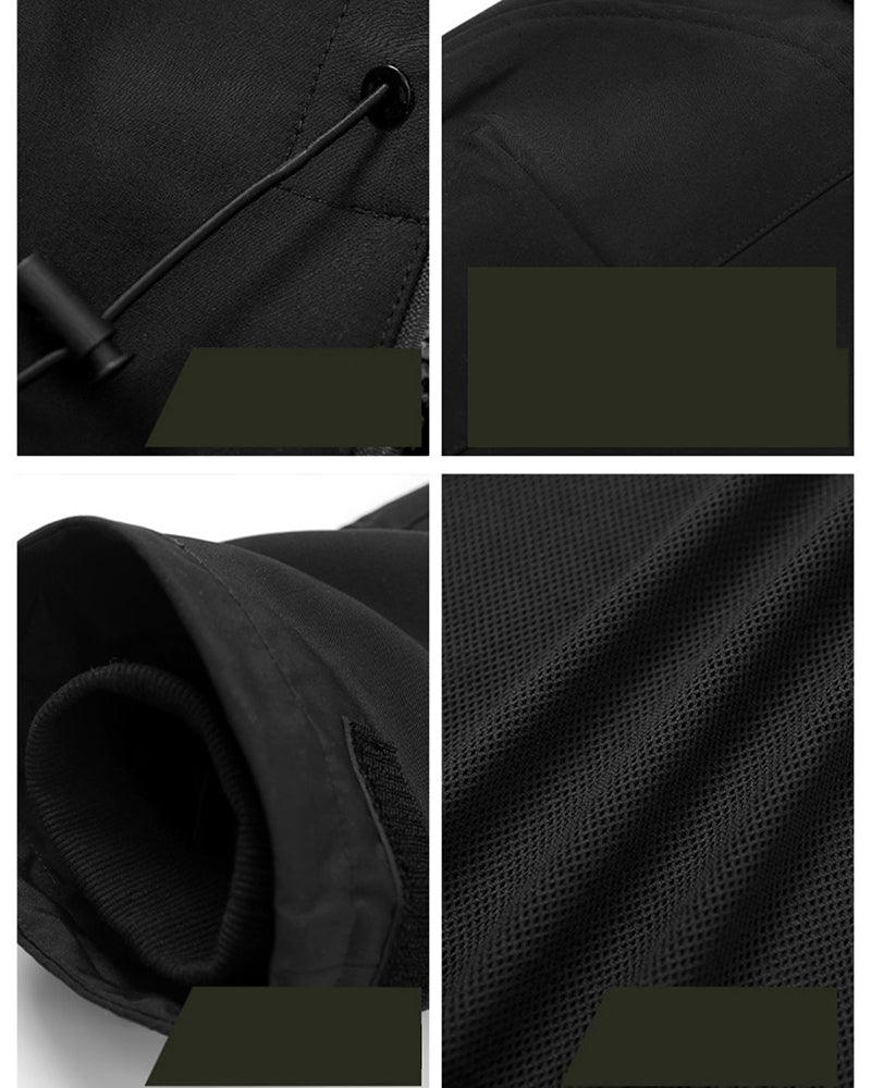 Neon Cyberpunk Hooded Jacket -  streetwear - Neon Cyberpunk Hooded Jacket for Urban Adventures - View 15