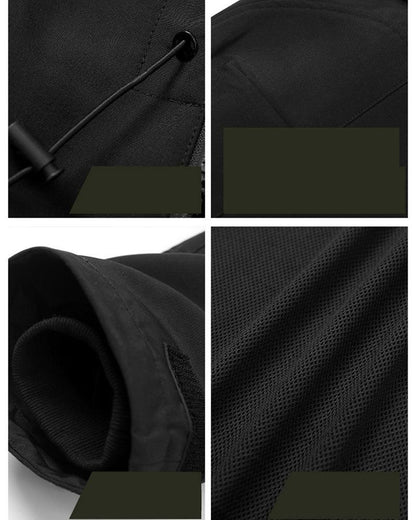 Neon Cyberpunk Hooded Jacket -  streetwear - Neon Cyberpunk Hooded Jacket for Urban Adventures - View 15