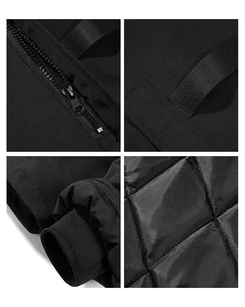 Neon Cyberpunk Hooded Jacket -  techwear jacket - Neon Cyberpunk Hooded Jacket for Urban Adventures - View 16