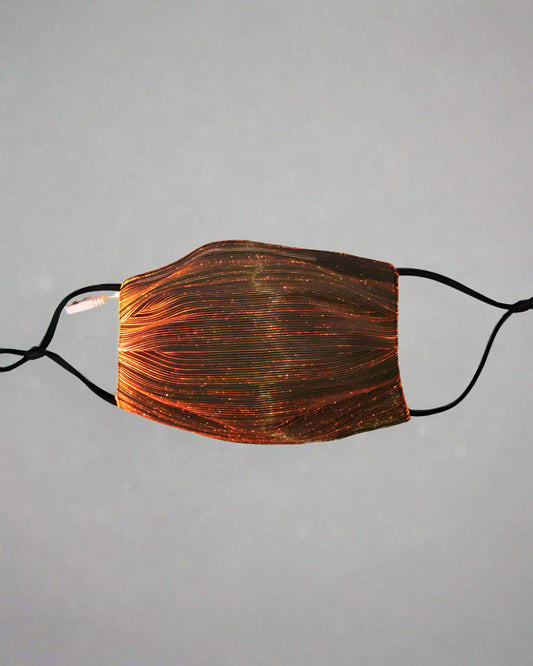 Neon Glow Rave Mask - futuristic clothing - Neon Glow Rave Mask for Futuristic Parties and Events - Main view