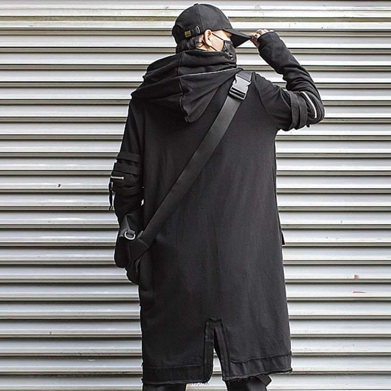Next-Gen Double-Layered Hooded Coat -  double-layered - Double-Layered Hooded Coat for Urban Chic Style - View 5