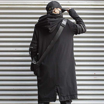 Next-Gen Double-Layered Hooded Coat -  double-layered - Double-Layered Hooded Coat for Urban Chic Style - View 5