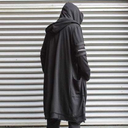 Next-Gen Double-Layered Hooded Coat -  avant-garde coat - Double-Layered Hooded Coat for Urban Chic Style - View 3