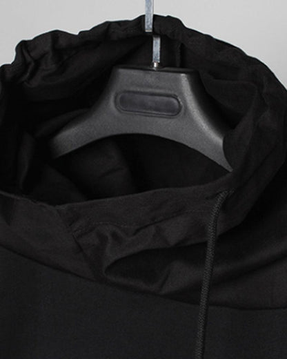 Ninja-Inspired Futuristic Cape Hoodie - BEST SELLERS - Ninja-Inspired Cape Hoodie for Stylish Techwear - View 11