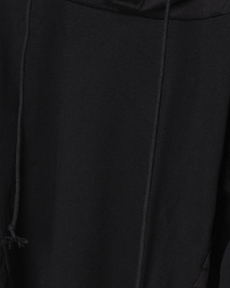 Ninja-Inspired Futuristic Cape Hoodie - stylish techwear outerwear - Ninja-Inspired Cape Hoodie for Stylish Techwear - View 13