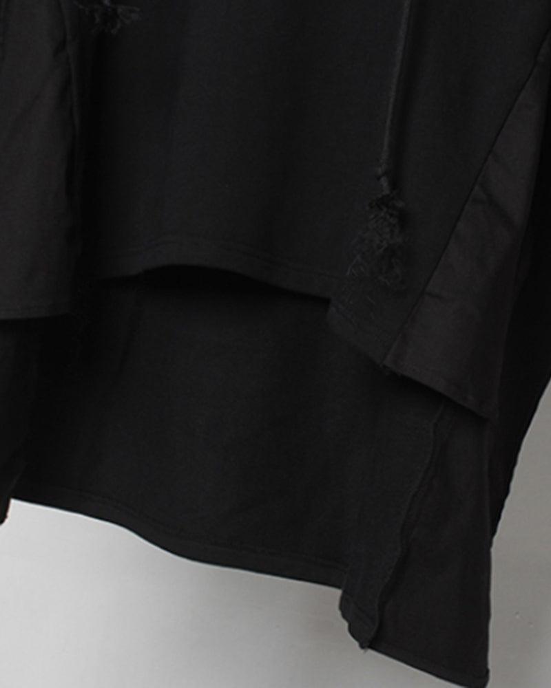 Ninja-Inspired Futuristic Cape Hoodie - winter techwear - Ninja-Inspired Cape Hoodie for Stylish Techwear - View 14